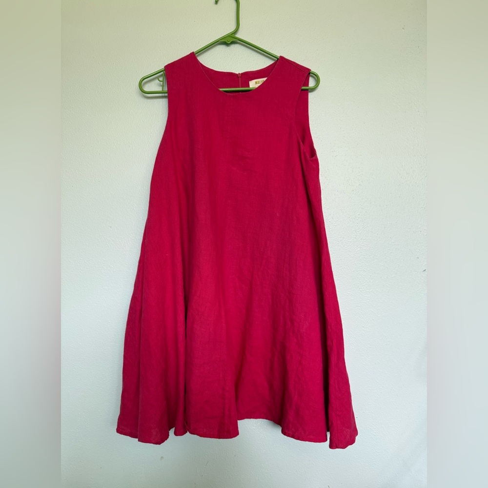 Sleeveless Fuchsia Anthropologie Maeve